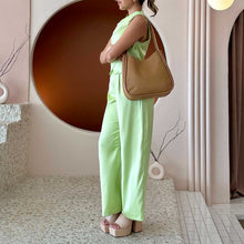 Load image into Gallery viewer, Mischa Tan Medium Recycled Vegan Tote Bag