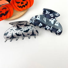 Load image into Gallery viewer, 3.4 inch Halloween pumpkin hair clip: Ghost
