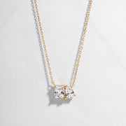 Toi et Moi Necklace: Gold