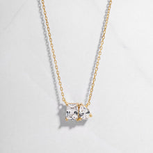 Load image into Gallery viewer, Toi et Moi Necklace: Gold