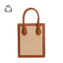 Load image into Gallery viewer, Roberta Straw Small Tote Bag