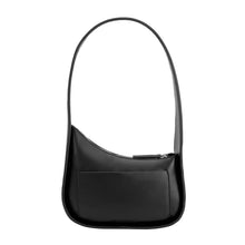 Load image into Gallery viewer, Willow Black Recycled Vegan Shoulder Bag