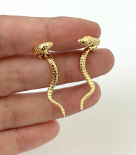 Load image into Gallery viewer, Cleo Serpent Earrings