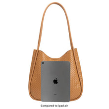 Load image into Gallery viewer, Mischa Tan Medium Recycled Vegan Tote Bag