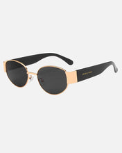 Load image into Gallery viewer, Elliott Polarized Sunglasses: Black/Gold