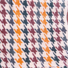 Load image into Gallery viewer, Vintage Houndstooth,Small Floral Trendy Mid-Calf Socks: Green