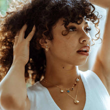 Load image into Gallery viewer, Petit Croissant Necklace