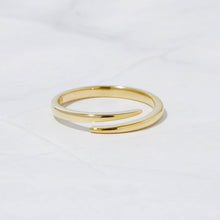 Load image into Gallery viewer, Open Spiral Ring: Gold / 7