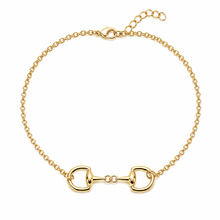Load image into Gallery viewer, Polo Link Horse Bit Bracelet: Silver