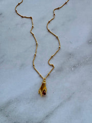 Mabel Necklace: Clear