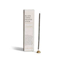 Load image into Gallery viewer, Black Copal Hand-Rolled Incense Stick