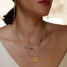 Load image into Gallery viewer, Golden Serpent Necklace