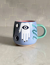 Load image into Gallery viewer, Hamsa Ceramic Mug
