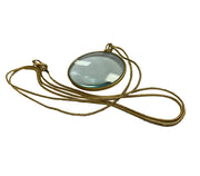 1-3/4" Magnifying Glass on Necklace - Antique Reproduction