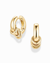 Load image into Gallery viewer, Grande Levi Huggies: Gold plate