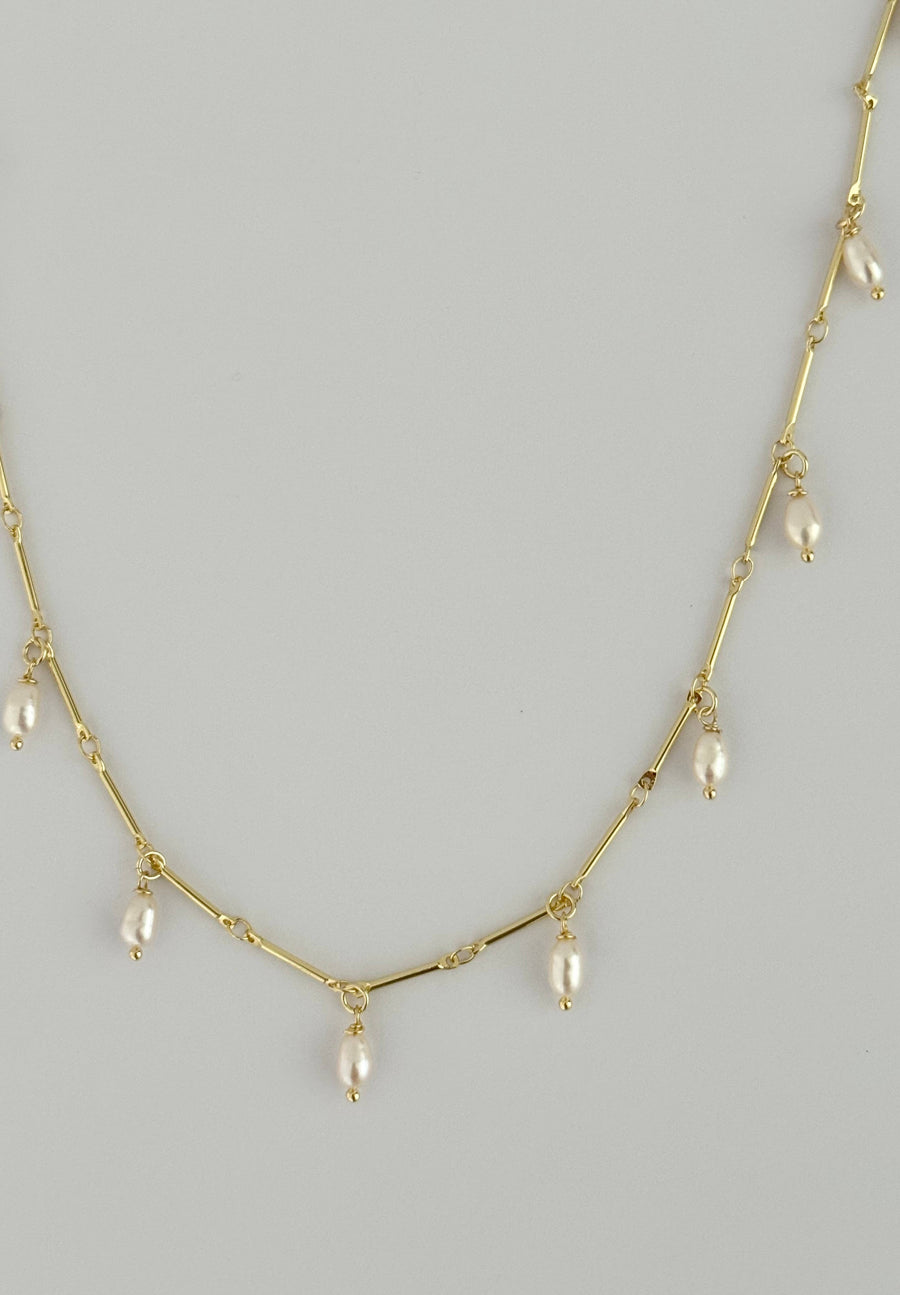 Perlitas Drop Necklace 
