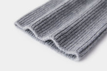 Load image into Gallery viewer, Grey Cashmere Wool Beanie: Grey