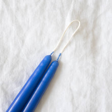 Load image into Gallery viewer, Taper Candles - Pair Majorelle Blue