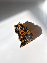 Load image into Gallery viewer, Hand-painted Persian Cat Claw Hair Clip | Eco-Friendly: Black