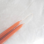 Taper Candles - Pair TERRACOTTA