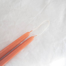 Load image into Gallery viewer, Taper Candles - Pair TERRACOTTA