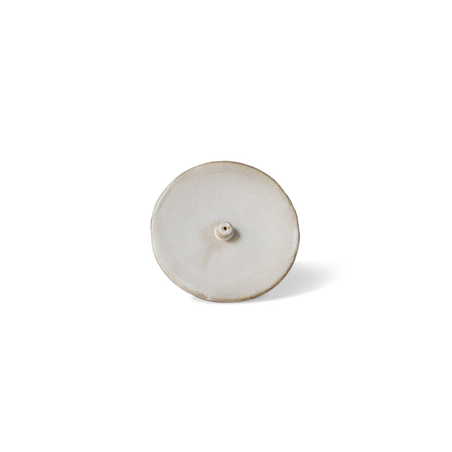 Light Gray Ceramic Incense Holder