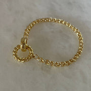 So Golden Bracelet: 7"