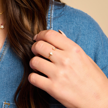Load image into Gallery viewer, Rosie Dainty Crystal Adjustable Ring: 6/7