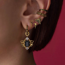 Load image into Gallery viewer, Nightfall Earrings: 18K Gold Plated