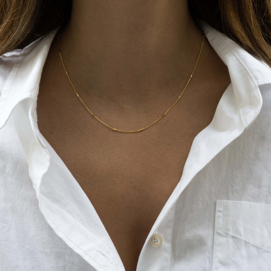 Milla Chain Necklace: Gold / 16" + 3" ext.