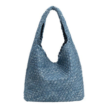 Load image into Gallery viewer, Johanna Denim Large Shoulder Bag