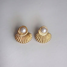 Load image into Gallery viewer, Brielle Pearl Earrings | Statement Earrings