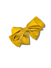 Handmade Satin Bow Hair Clip | Holiday Accessories: Red