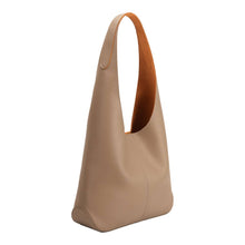 Load image into Gallery viewer, Kenya Taupe Recycled Vegan Shoulder Bag