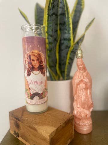The Luminary Lana Del Rey Altar Candle