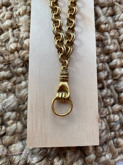 Hold My Hand Necklace, 16"