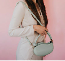 Load image into Gallery viewer, Jennie Recycled Vegan Crossbody Bag in Ivory
