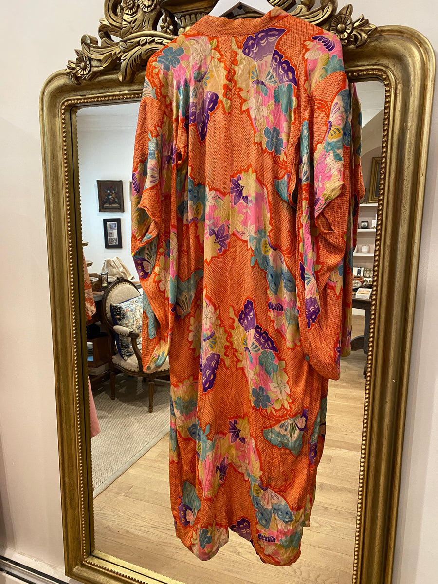 Butterfly Kimono, 1960’s, 44” Bust