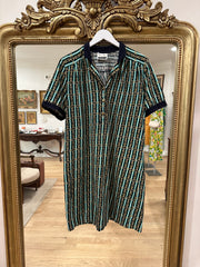 Terri Dress, 1990’s, 48” Bust As Is