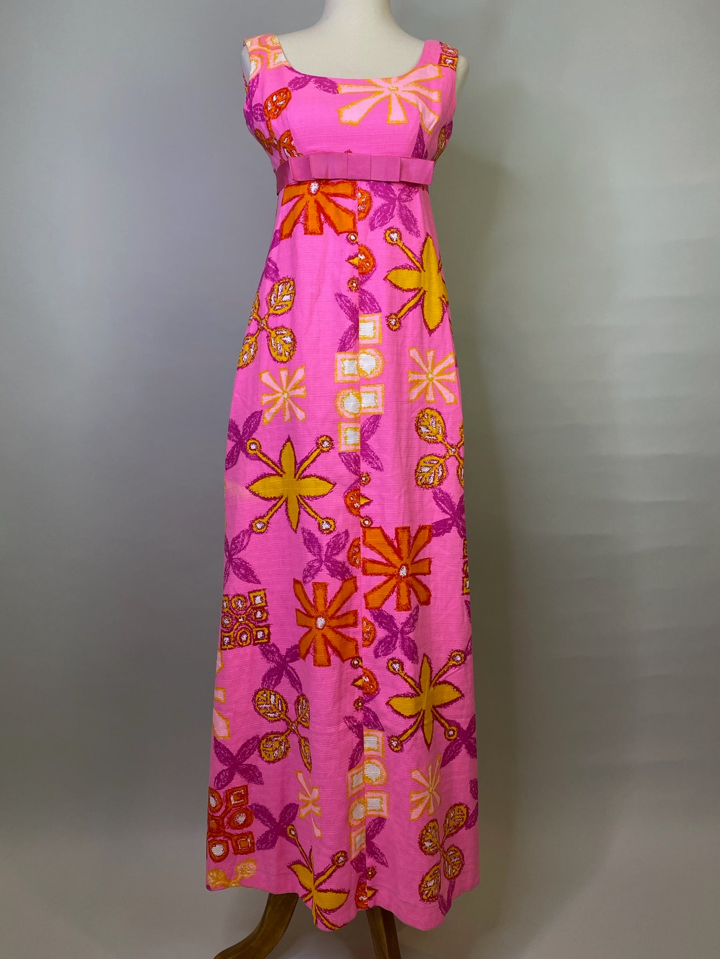 Agathe Dress, 1960’s, 32” Bust 29” Waist as is