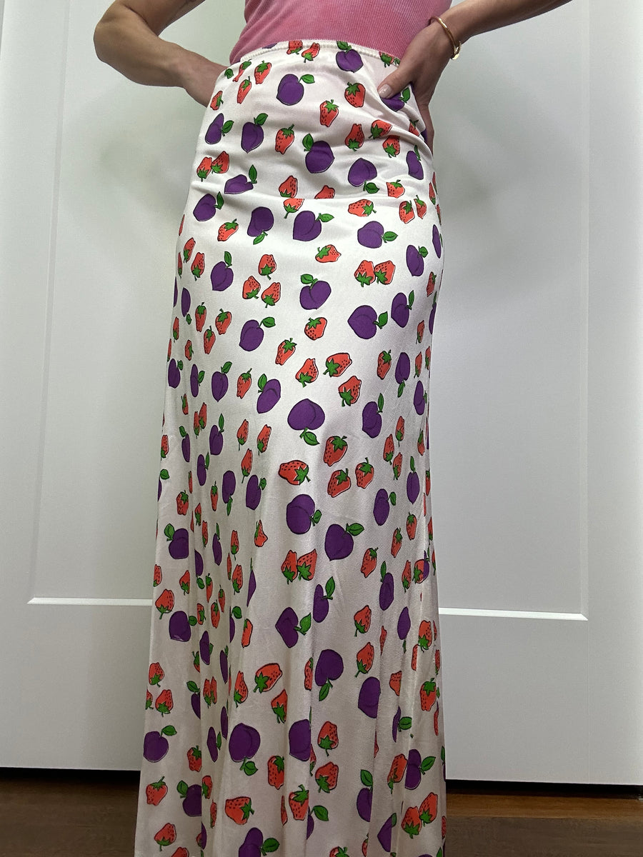 Fruity Skirt, 1960’s, 26” Waist