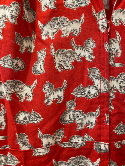 Cat Dress, 2000’s, 34” Bust, As is