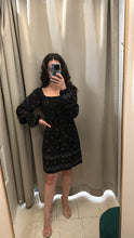Load image into Gallery viewer, Bow Dress, 1970’s, 34” Bust, As is