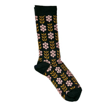 Load image into Gallery viewer, Mary Lou Socks: Black