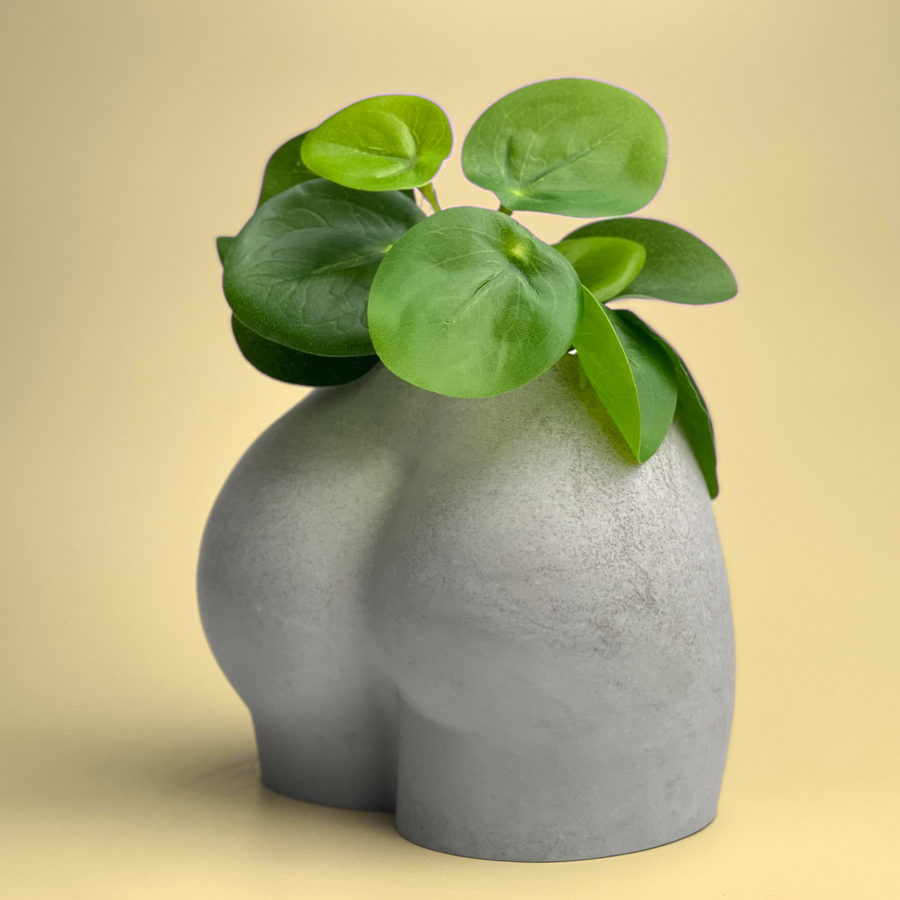 Butt Planter, Woman Booty Pot, Boob Body Planter Female Vase