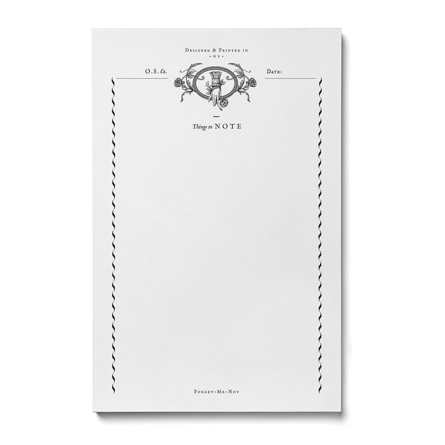 Rose Hand Notepad