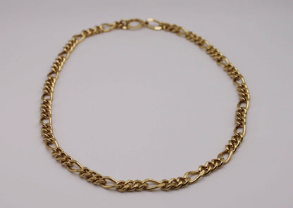 Send Me An Angel. Gold Figaro Necklace