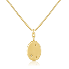 Load image into Gallery viewer, Fiona Pendant Necklace: 16-18" / Gold vermeil