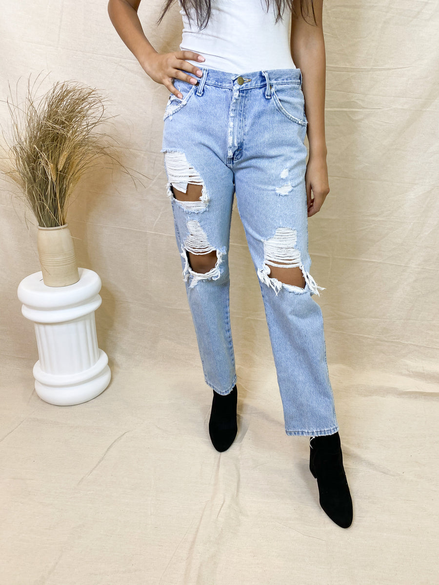 Vintage Distressed Wranglers, 1990's