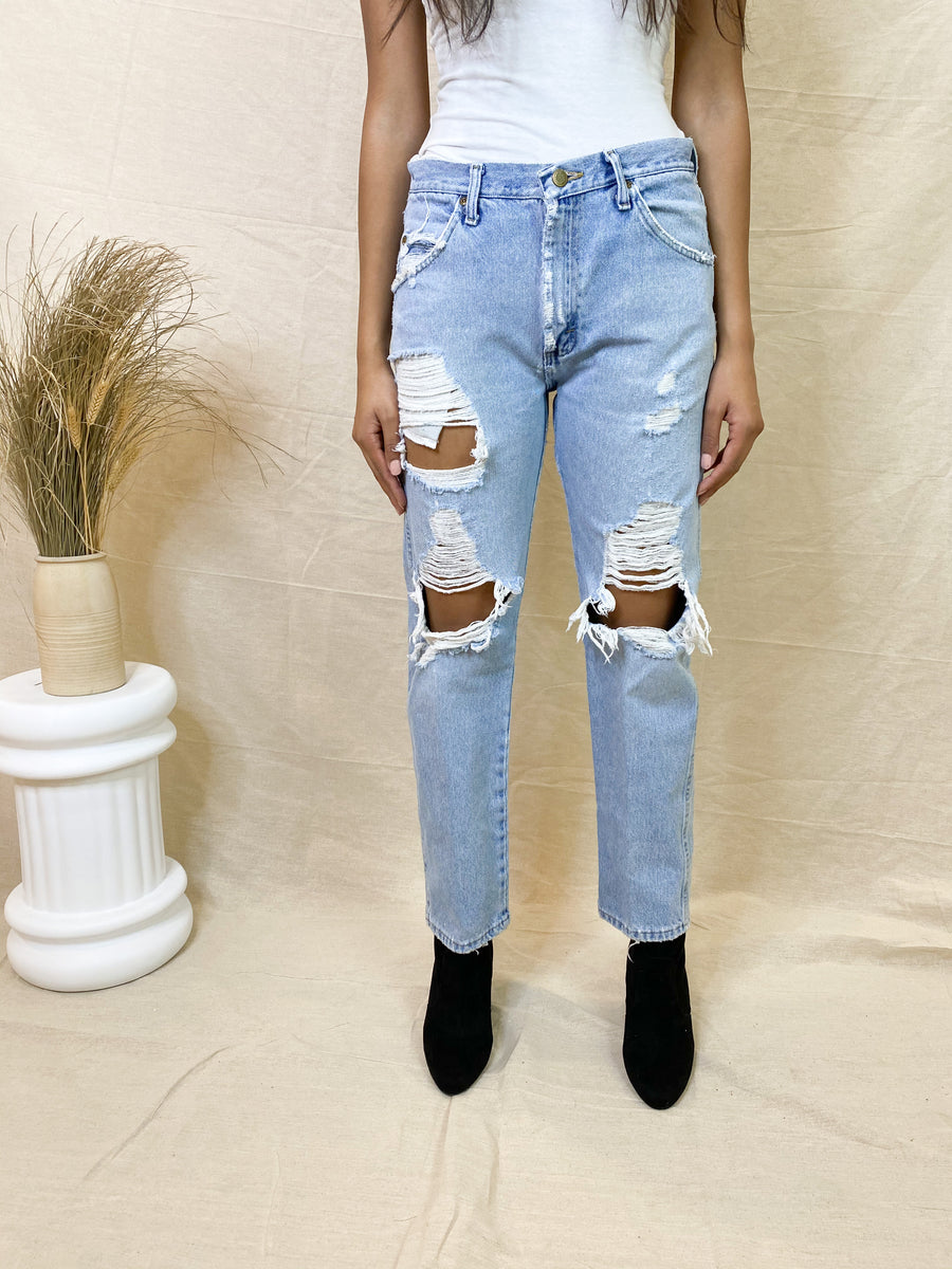 Vintage Distressed Wranglers, 1990's